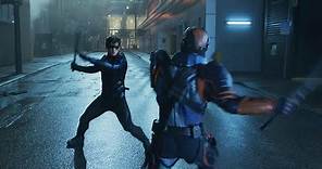 Deathstroke vs Nightwing and Ravager fight scene | Titans S02E13 Finale