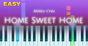 Mötley Crüe - Home Sweet Home - EASY Piano TUTORIAL by Piano Fun Play