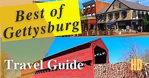 Gettysburg PA Street and Battlefield Travel Guide and Tour - Best Tips Must See and Do Gettysburg PA