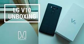 LG V10 Unboxing