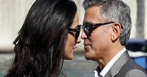 Los detalles de la esperada boda de George Clooney