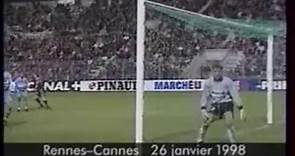 24/01/98 : Patrick Weiser (62') : Rennes - Cannes (2-0)