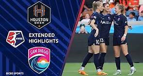 Houston Dash vs. San Diego Wave FC: Extended Highlights | NWSL | CBS Sports Attacking Third