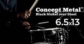 Snare Drum Demo: PDP Metal - Black Nickel over Steel 6.5x13