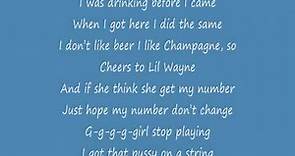 Lil Wayne - I Got No Ceilings (Lyrics)(No Ceilings)