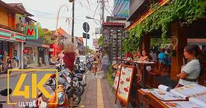 4K Virtual Walking Tour through Culture Center of Ubud, Bali, Indonesia - City Walks