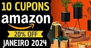 CUPOM AMAZON JANEIRO 2024 🔥 Ganhe 20% de Desconto (Livros Primeira Compra Código Promocional Amazon)