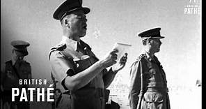 Gen. Auchinleck In The Desert (1940)
