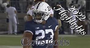 CURTIS JACOBS - Sophomore Highlights (2022)