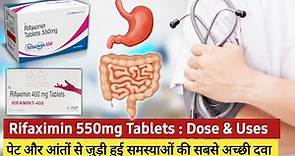 Rifaximin tablet | Rcifax tablet, Uses & side effects | medicine for Stomach and intestine disease