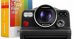 Polaroid I-2 Instant Camera Bundle with Color i-Type Film Double Pack (16 Photos) - Full Manual Control, app Enabled Analog Instant Camera with Polaroid's sharpest 3-Element Lens (6444)
