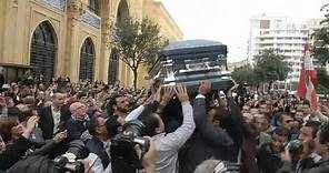 Hundreds attend funeral for Lebanese entertainer Sabah in Beirut