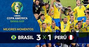 BRASIL X PERÚ I MEJORES MOMENTOS I FINAL CONMEBOL COPA AMERICA BRASIL 2019