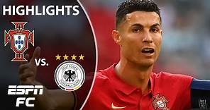 Cristiano Ronaldo SCORES, but Germany picks up STATEMENT win vs. Portugal | Highlights | ESPN FC