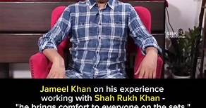 "He brings comfort to everyone on the sets!" : Jameel Khan on his experience working with #ShahRukhKhan ♥️ | Team SRK Warriors