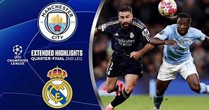 Man. City vs. Real Madrid: Extended Highlights | UCL Quarter-Finals 2nd Leg | CBS Sports Golazo