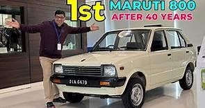 India’s First Maruti 800: 🇮🇳✅ A Journey Through Time ❤️