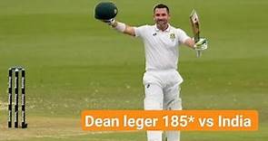 dean elgar wicket today match || dean elgar 185 batting highlights vs IND ||