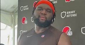 Hear Dalvin Tomlinson describe how #Browns DE Za’Darius Smith motivates his teammates