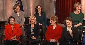 20 Female Senators Sworn in on Capitol Hill