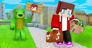 Why Did Mikey Kick JJ Out Of The Village in Minecraft? (Maizen)
