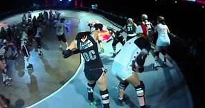Roller Derby competition - Red Bull Banked Jam