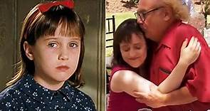 “Matilda” y la tragedia de Mara Wilson: Danny DeVito la salvó de la depresión