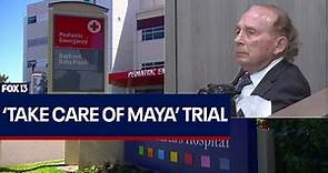 'Take Care of Maya' trial