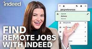 How to Find a Remote Job in 2024 Using Indeed