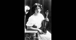 Stefi Geyer - Loure (from 'Violin Partita No. 3 in E major,' BWV 1006 - Bach) (1930)
