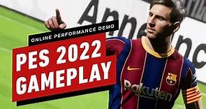 PES 2022: Online Performance Test Demo Gameplay