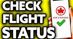 How To Check Air Canada Flight Status (Very EASY!)