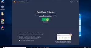 How To Install Avast Antivirus In Windows 10 For Free