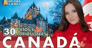 CANADA | 30 Datos y Curiosidades que no sabías de Canadá | El País del Norte