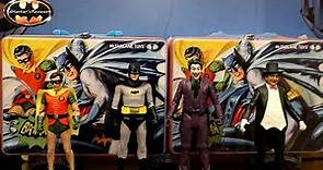 McFarlane Batman 1966 Retro Lunch Box 4 Pack Adam West, Robin, Joker, Penguin Action Figure Review