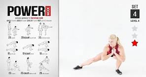 Power Mode Workout by DAREBEE [ FULL ] [ Strength & Tone ] [ 40 Minutes ]