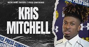 WR Kris Mitchell on Notre Dame Decision, the Irish Offense & Speed | Notre Dame Football