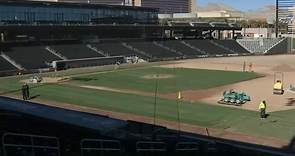 New drought-tolerant grass installed at Las Vegas Ballpark ahead of minor league season