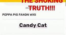 The Shocking Dark Truth About Candy Cat From Peppa Pig... #shorts