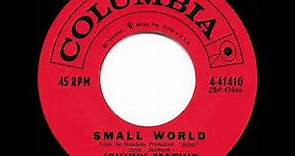 1959 HITS ARCHIVE: Small World - Johnny Mathis