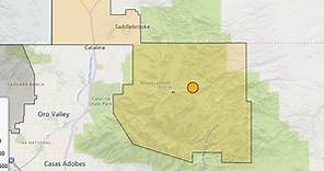 Over 200 without power in Summerhaven as winter weather blows through Southern Arizona