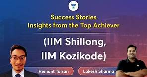 Success Stories: Hemant Tulsan's Journey from 44%ile in CAT'20 to 85%ile in CAT'21 | MBA Strategy