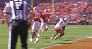 Syracuse's Carter drags the feet for impressive INT