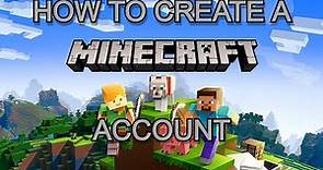 How to create a MINECRAFT Account