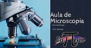 Microscopia - Microscópio virtual simulador - Ciências/Biologia
