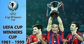 UEFA CUP WINNERS CUP • ALL WINNERS 1961 - 1999 • WINNERS LIST