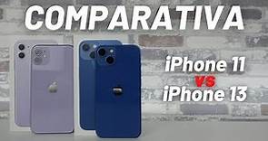 COMPARATIVA iPhone 11 vs iPhone 13