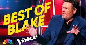 Blake Shelton's Best Moments Throughout the Years | The Voice | NBC