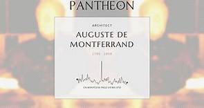 Auguste de Montferrand Biography