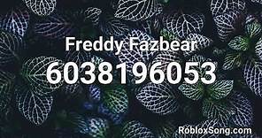 Freddy Fazbear Roblox ID - Roblox Music Code
